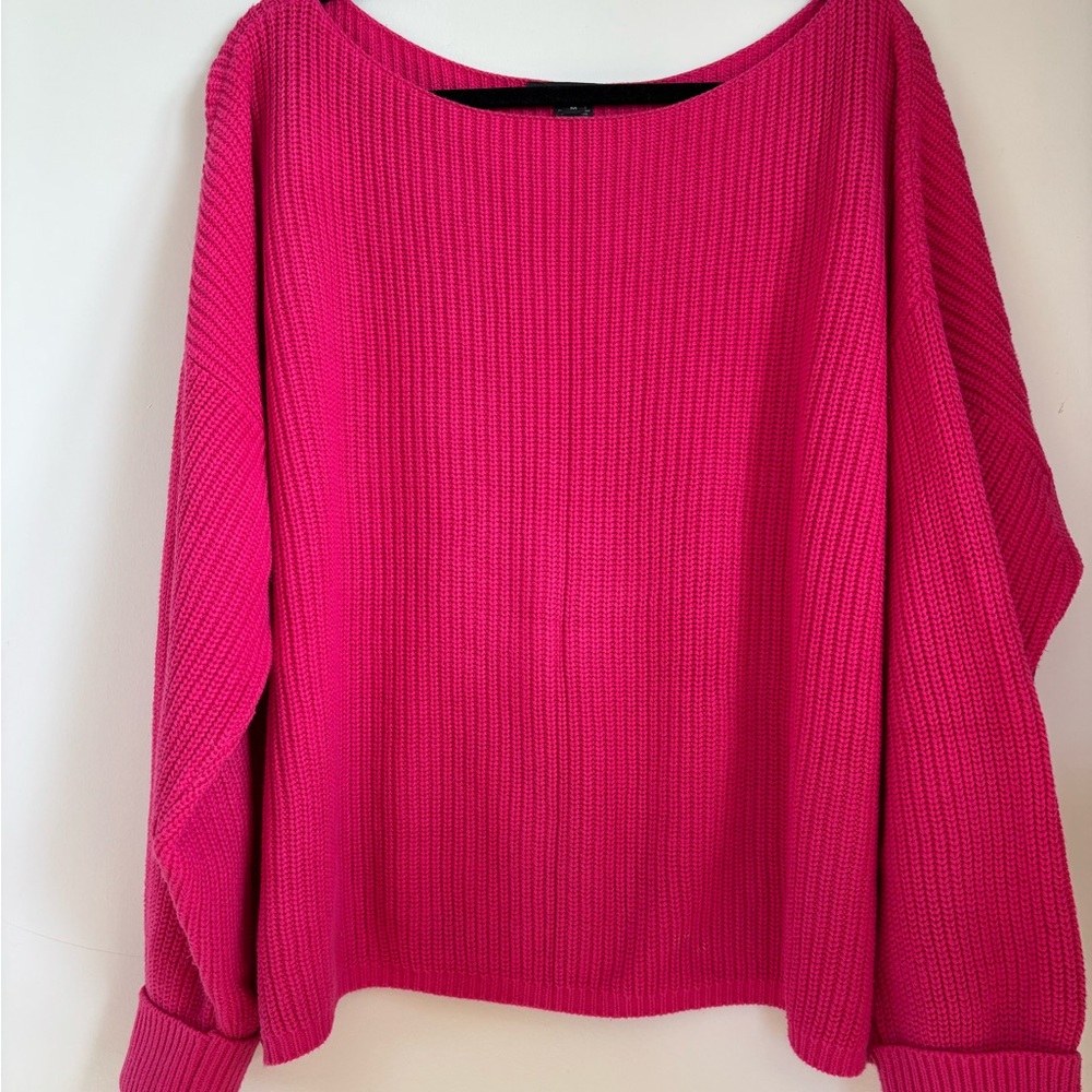 French Connection Vibrant Pink Sweater